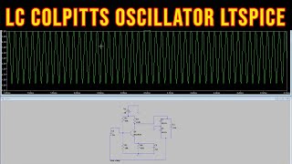 LC Colpitts Oscillator LTSPICE
