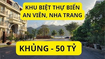 Căn góc 2 mặt tiền khu Biệt Thự Biển An Viên, Nha Trang, khu nghỉ dưỡng cho giới nhà giàu.
