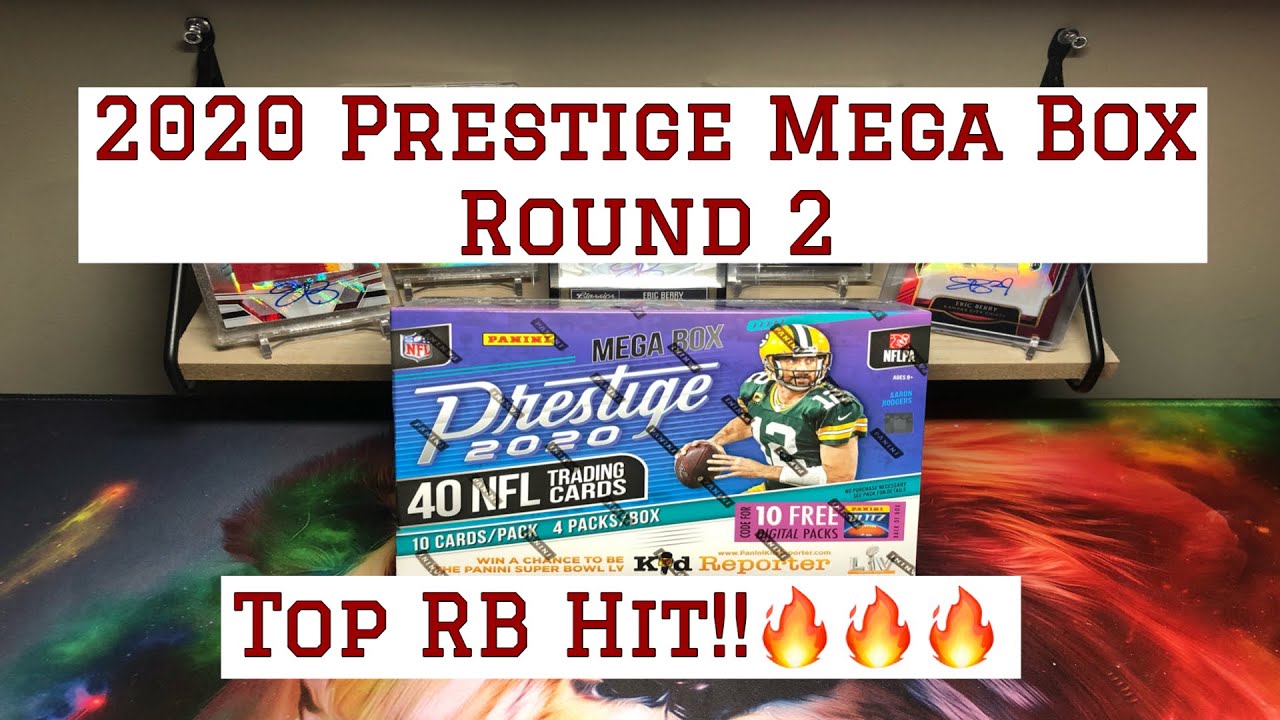 2020 Prestige Mega Box Round 2 🔥 Top RB Hit!!!😍