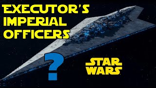 Imperial Officers Onboard The Executor-Class Star Dreadnought in Star Wars