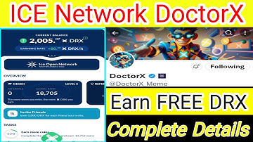 Earn Free DRX | DoctorX ICE New Project