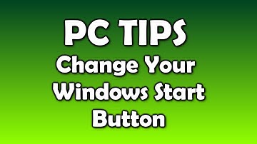 Change Your START BUTTON to something Cool - Windows 7 Tutorial