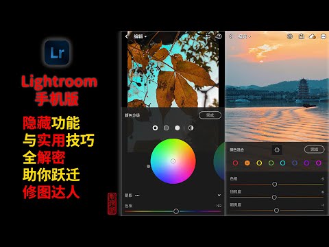 Lightroom手機版：隱藏功能與實用技巧全解密，助妳躍遷修圖達人 | 修圖技巧 | Lightroom tutorial | LR Tips & Tricks
