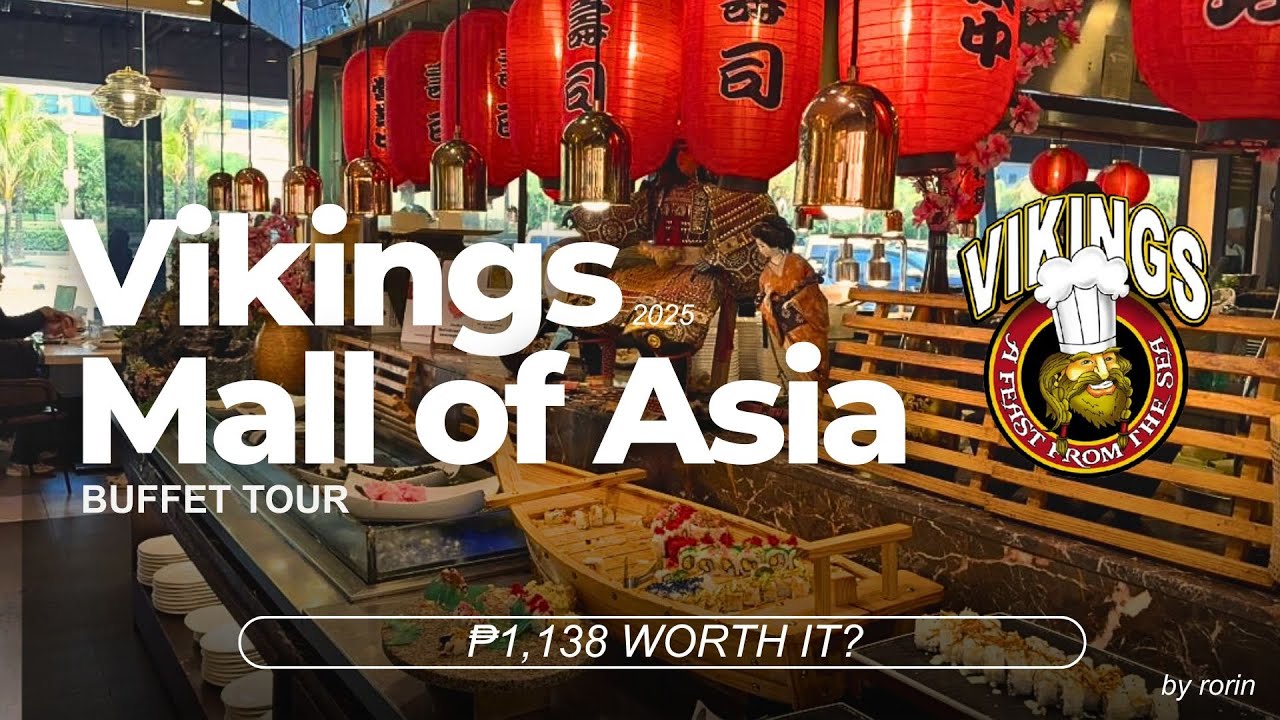 Vikings Buffet MOA (2025) | Unlimited Food Feast + Price Guide 🍣🍤🍰