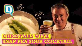Homemade Tail With Indias Best Bartender Snap Pea Sour The Quint
