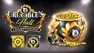 8 Ball Pool New Table Crucible's Hall | Crucible's Hall Championship Event | 8 Ball Pool Update