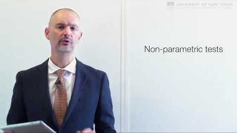 Introduction to parametric tests