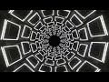 For free download white squares in glossy tunnel background vj loop