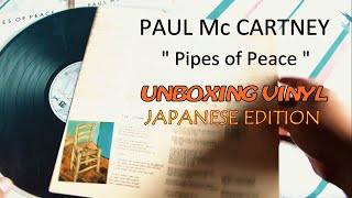 PAUL Mc CARTNEY  - Pipes Of Peace / Umboxing Vinyl