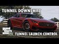 GTA 5 - Schlagen GT R Start Up Sound, Tunnel Launch Control Acceleration & Test Drive