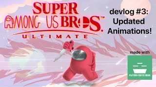 Among Us Platform Fighter Progress #3