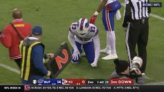 Kadarius Toney BREAKING ANKLES vs Bills