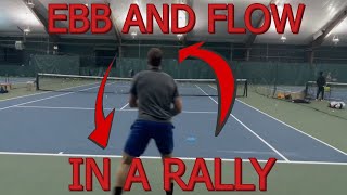 Ebb And Flow In A Rally - Tennis Drills