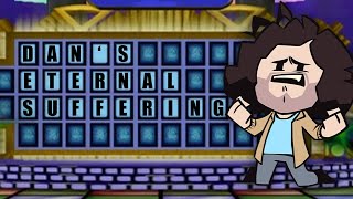 We swear Dan is a good Wheel of Fortune player