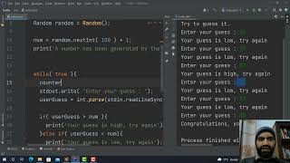 33. Dart Programming Language | Creating a random number guessing game in Dart Part 2 | Urdu/Hindi screenshot 4