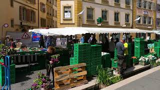 Timelapse Neuchâtel Market