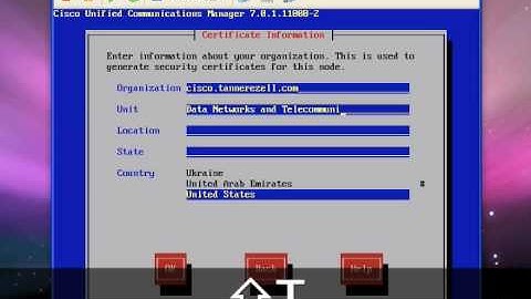 Installing CUCM Publisher in VMware