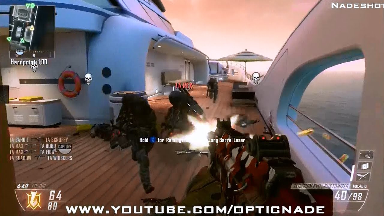 Black Ops 2: Scorpion EVO, MSMC, & Ballista Iron Sight (Hardpoint