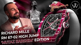 Would You Wear a Purple RM Richard Mille RM 67-02 ‘High Jump’ Mutaz Barshim - Official Watches