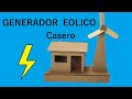 Como Hacer MINI GENERADOR EOLICO Escolar