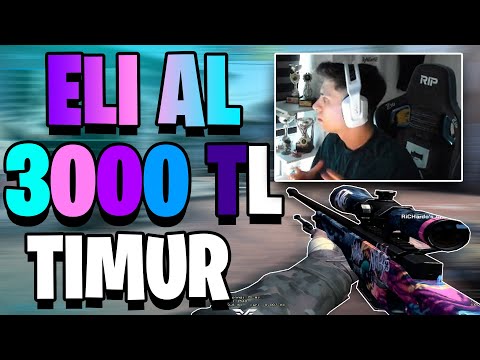 Berk Rip Tepe - ELİ AL 3000TL TİMUR ! (CSGO REKABETÇİ)