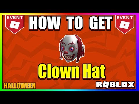 Roblox Halloween Event How To Get Clown Mask Roblox Halloween Event 2018 Youtube - goz the clown roblox going halloween shopping