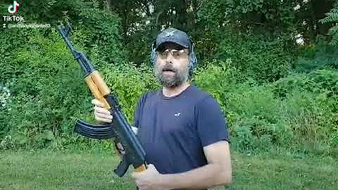 Full auto AK 47. (This is a registered select fire...