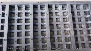polyurethane screen panel for industrial quarry