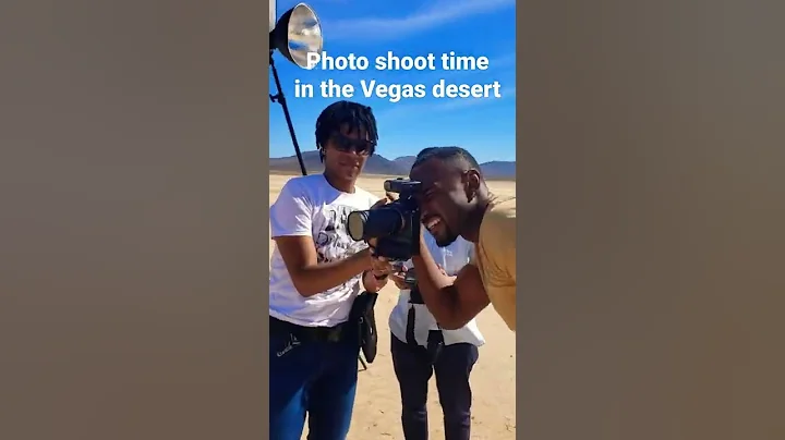 BTS photoshoot in the desert with Aiden. Q88 Photo...