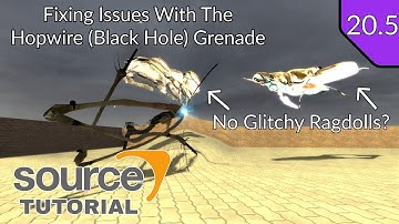 Valve Source Code 2013 Tutorial (Episode 20.5): Fixing Issues With The Hopwire [Black Hole] Grenade