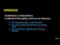 Observations Versus Inferences In Science And Biology