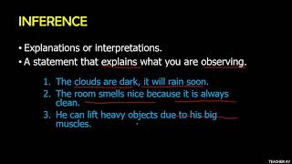 Ano ang Observation at  Inference |Science 7|