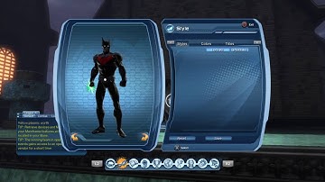 Dcuo how to make Batman Beyond style