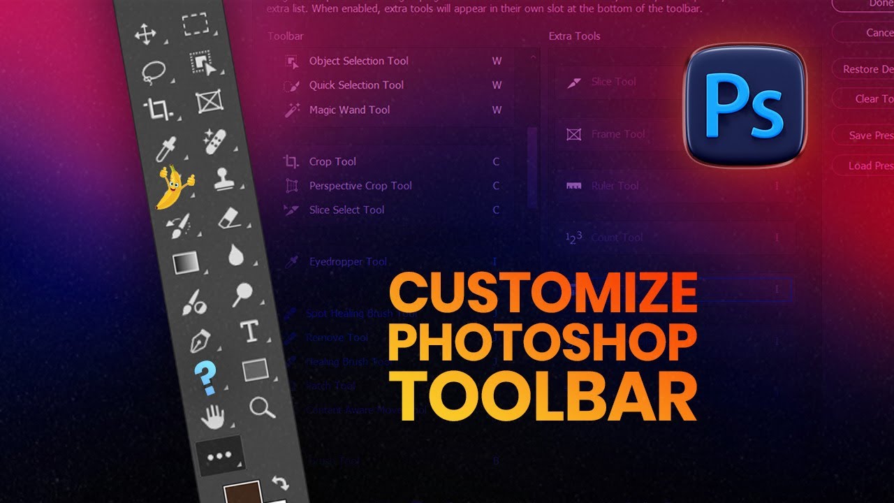 Find Missing Tools in Photoshop in 2 Minutes - YouTube