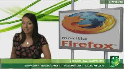 Firefox flaw finally fixed