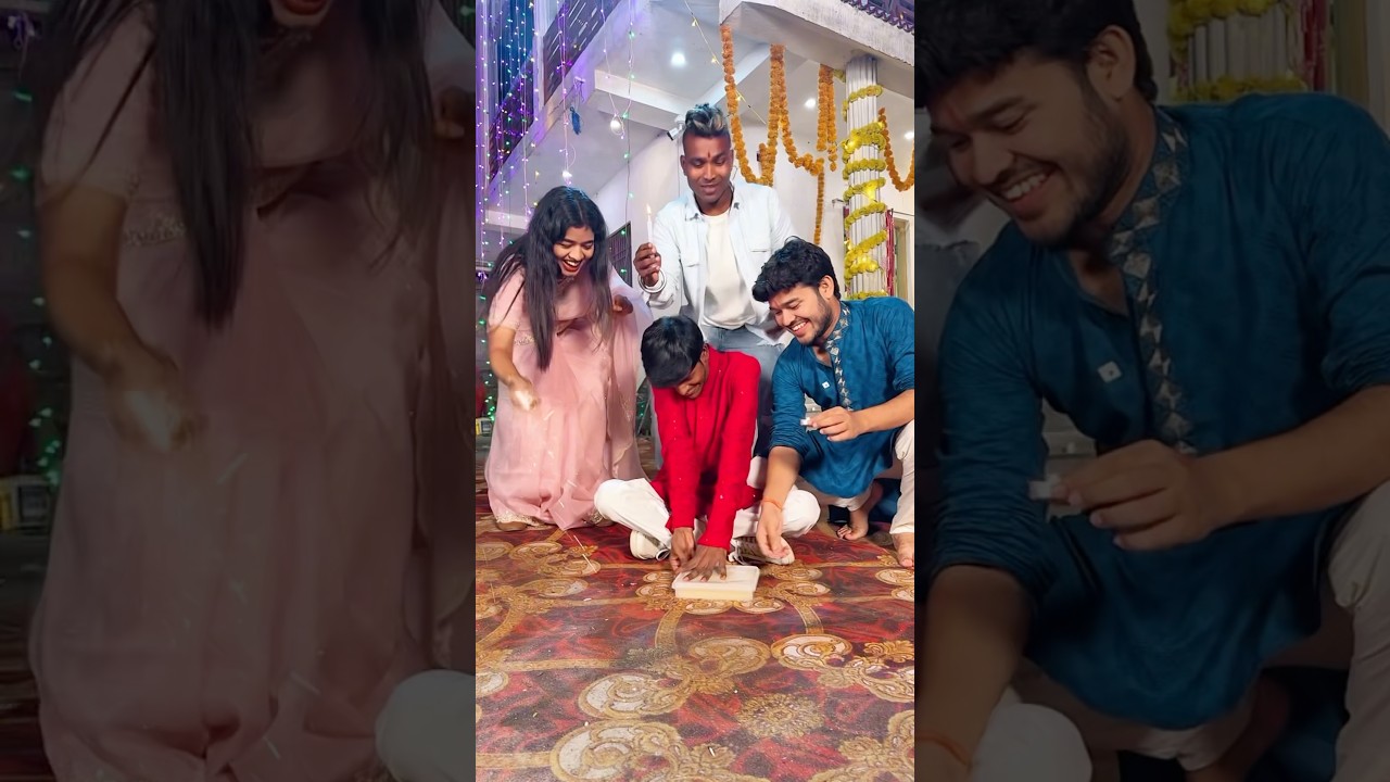 Happy Diwali 🪔  Amit Parimal | TulsiRAJPUT | raushan Chandu | bye creation | Diwali | Chhat Puja