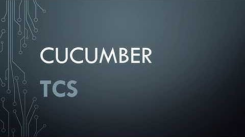 TCS Cucumber Interview Questions