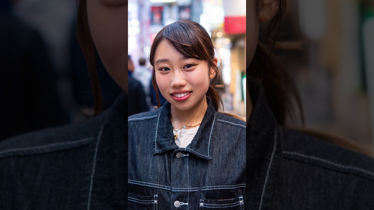 エマ reveals her biggest struggle 💕💕 #tokyo #streetphotography #interview #portrait #shibuya