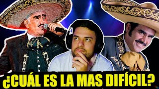 ¿Cuál es la canción mas difícil de... VICENTE FERNÁNDEZ?