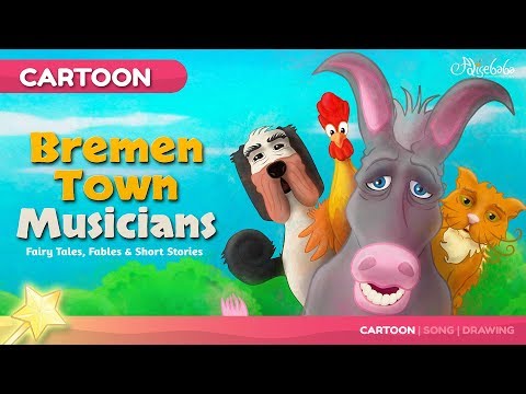 Bremen Town Musicians Kids Story | Fairy Tales Bedtime Stories For Kids