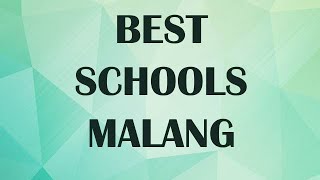 Schools around Malang, Indonesia