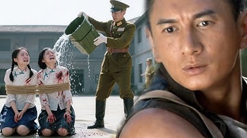 2025最新抗日電影！日軍潑汽油活燒女學生，怎料狙擊手躲在暗處伏擊，無敵槍法爆頭敵軍800人！⚔️ 抗日 MMA _ Kung Fu #action  #女特工電影 #槍戰 #動作 #抗日電影