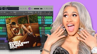 How “HOT SH-T” by Cardi B with Kanye West, Lil Durk was Made