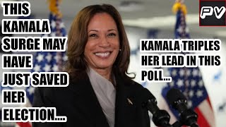 SHOCK: Kamala Harris SURGES In NEW Poll... (This May Win Kamala The Election...)