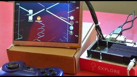 Lemmings on the UDOO Quad with 7" touchscreen lvds display