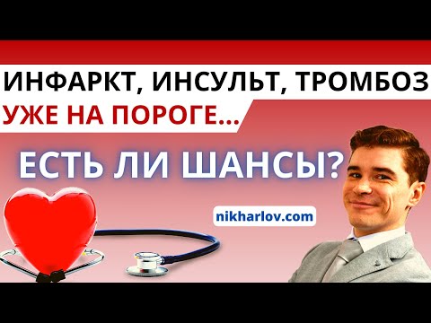 Муж на грани сосудистой катастрофы. Есть шанс отсрочить инфаркт, инсульт, тромбоз, смерть сердца?