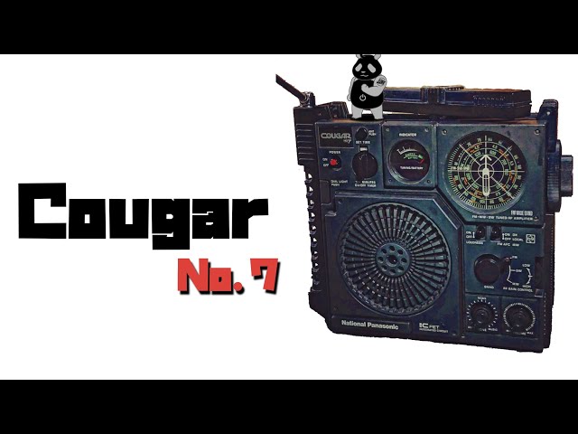 【絶版】Panasonic ラジオ COUGAR クーガ No.7 絶版】Panasonic ラジオ COUGAR クーガ No.7 - メルカリ