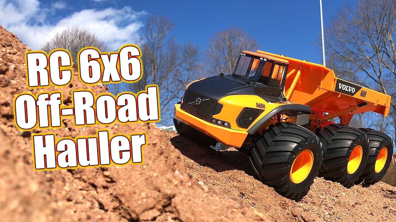 Off-Roadin’ & Haulin’! Tamiya Volvo A60H Hauler G6-01 6x6 RC Off-Road Truck  Review | RC Driver