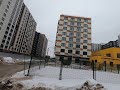 Гуляем по дороге возле ЖК Москвичка. Гранель