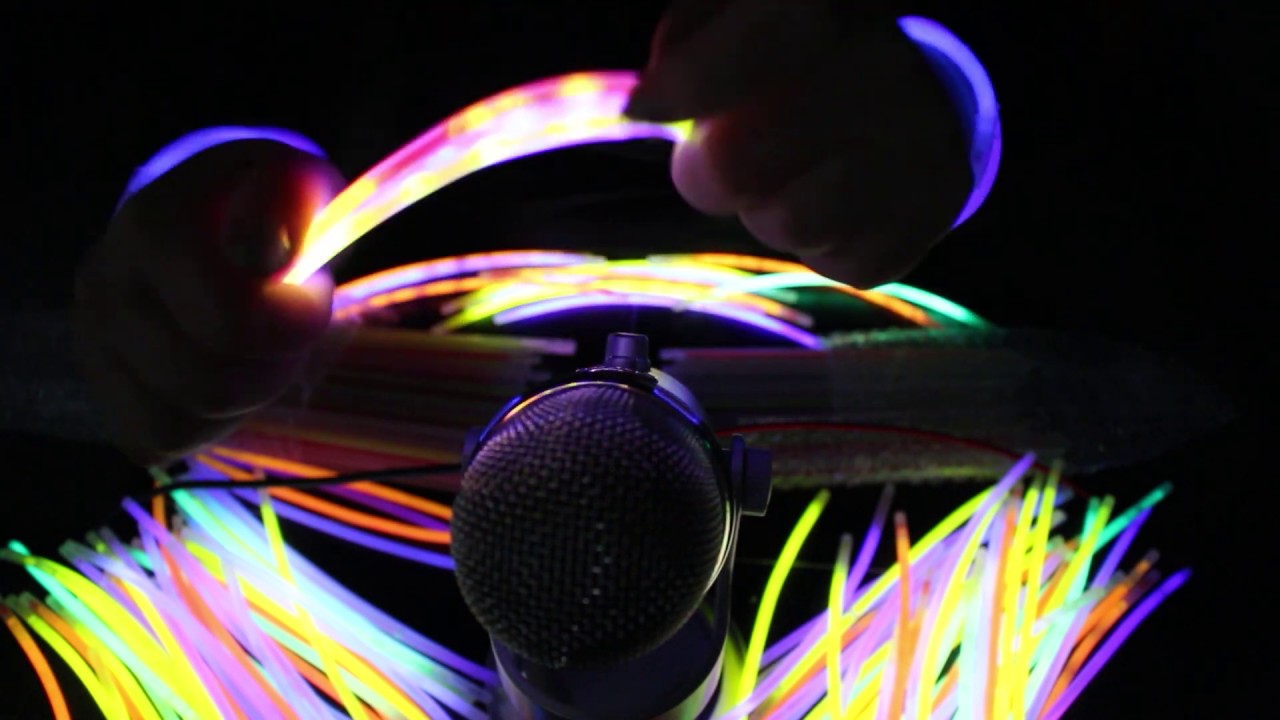 ASMR Glow sticks, Cracking YouTube